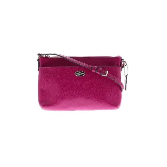 Coach Women's East/West Crossbody Fuchsia Small - Picture 1 of 3